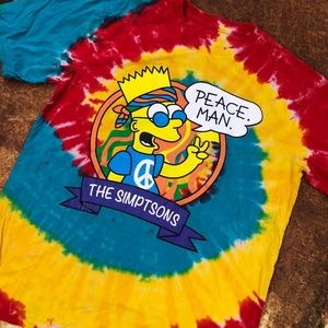 Bootleg Bart Simptsons Tee Large
